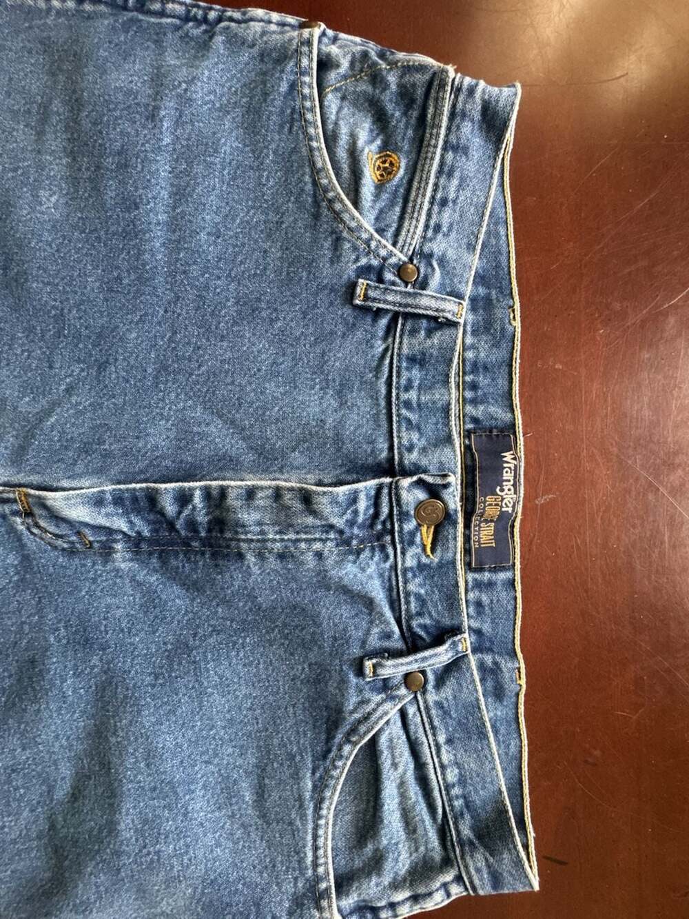 Wrangler George Strait Collection Blue Denim Jeans